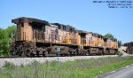 Union Pacific AC4400CW units 5793, 5656 and 5684